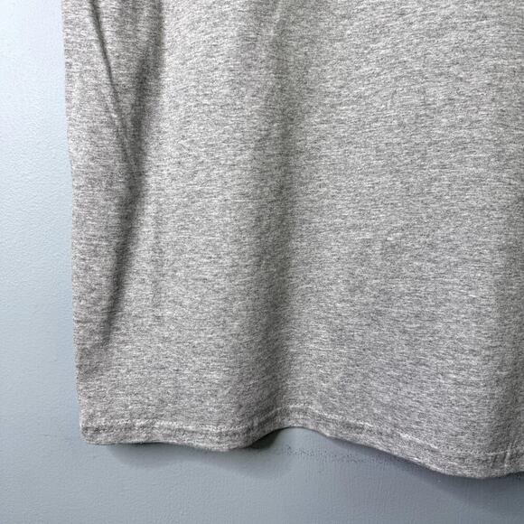 Star Wars Darth Vader The Imperial March Lyrics Funny Heather Gray T-Shirt Sz L - Picture 10 of 10